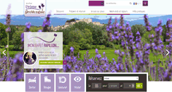 Desktop Screenshot of dromeprovencale.fr